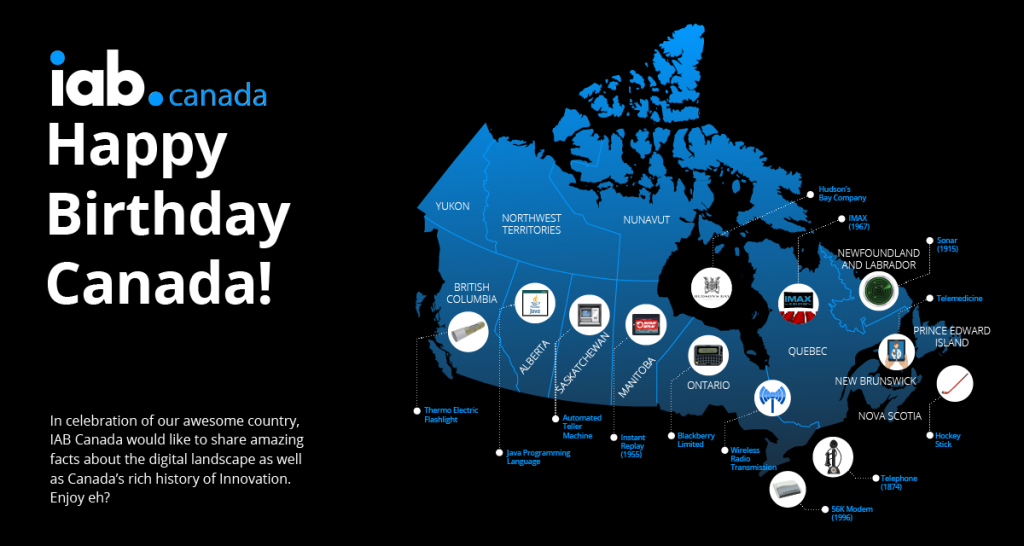 Happy Birthday from IAB Canada