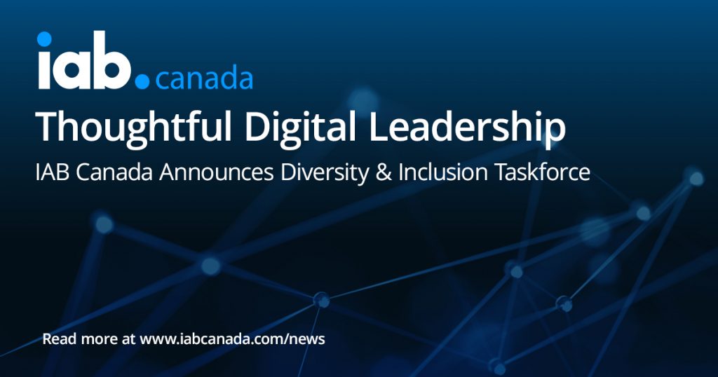 IAB Canada Announces Diversity and Inclusion Taskforce