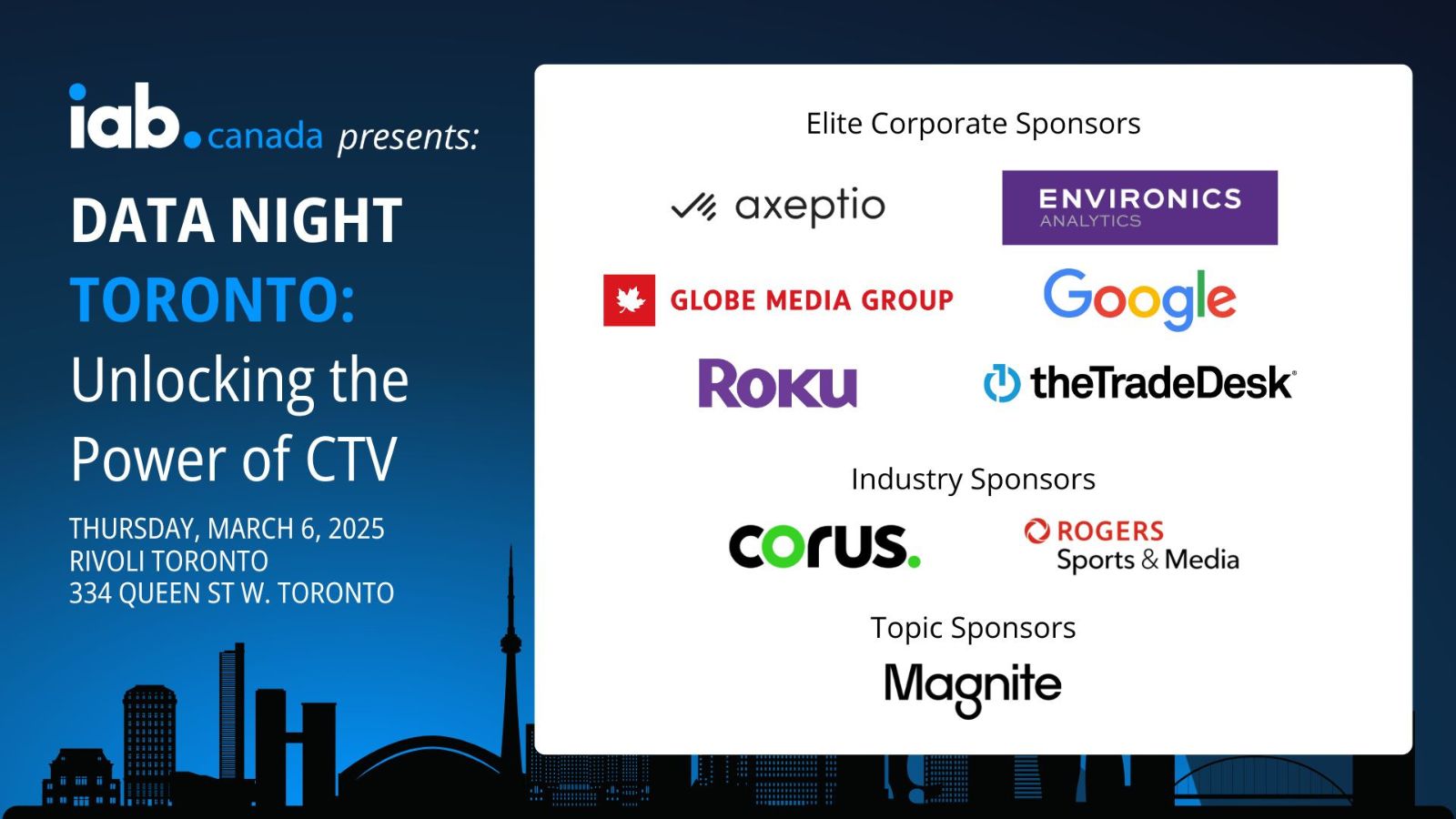 Data Night Toronto: Unlocking the Power of CTV slide 7